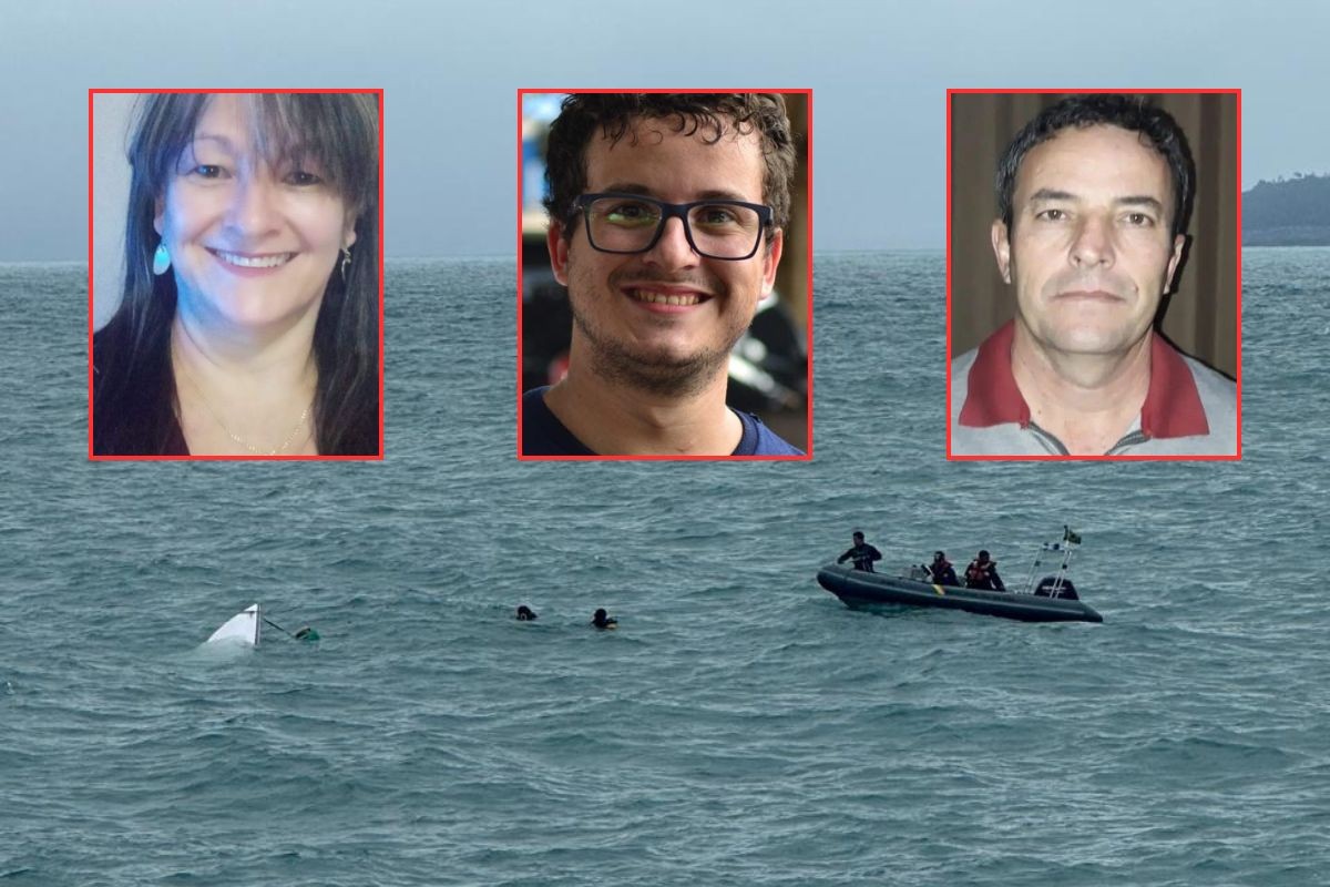 VÍDEO: Marinha encontra lancha que naufragou com família no litoral de SP