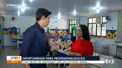 Curso técnico de enfermagem está com inscrições abertas em Palmas