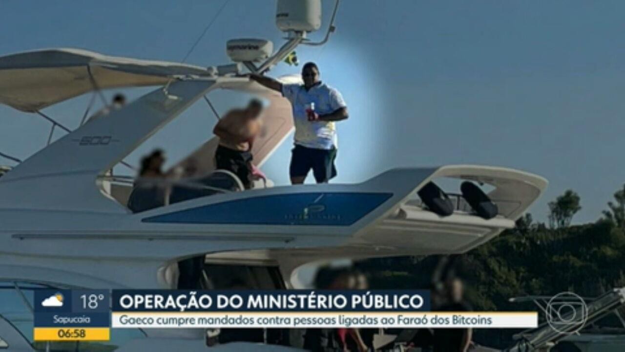 Gaeco cumpre mandados contra pessoas ligadas ao Faraó dos Bitcoins