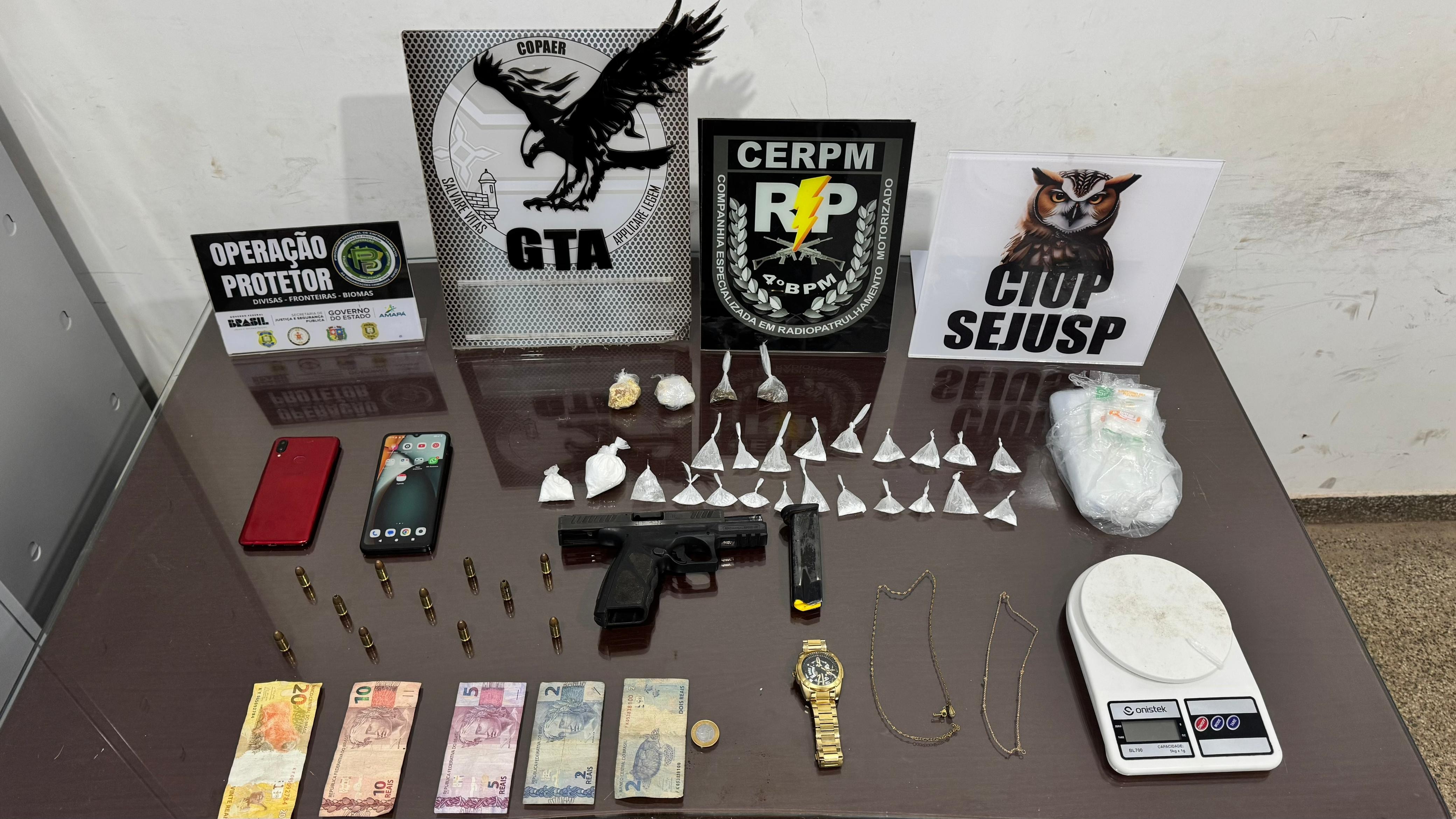 Suspeito de integrar facção criminosa morre em confronto com a polícia, em Santana