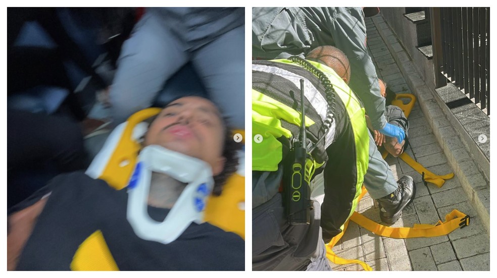 A GR6 reforçou que o cantor está sendo acompanhado por uma equipe médica especializada e agradeceu pelas mensagens de carinho recebidas de fãs, amigos, contratantes e parceiros. — Foto: Reprodução