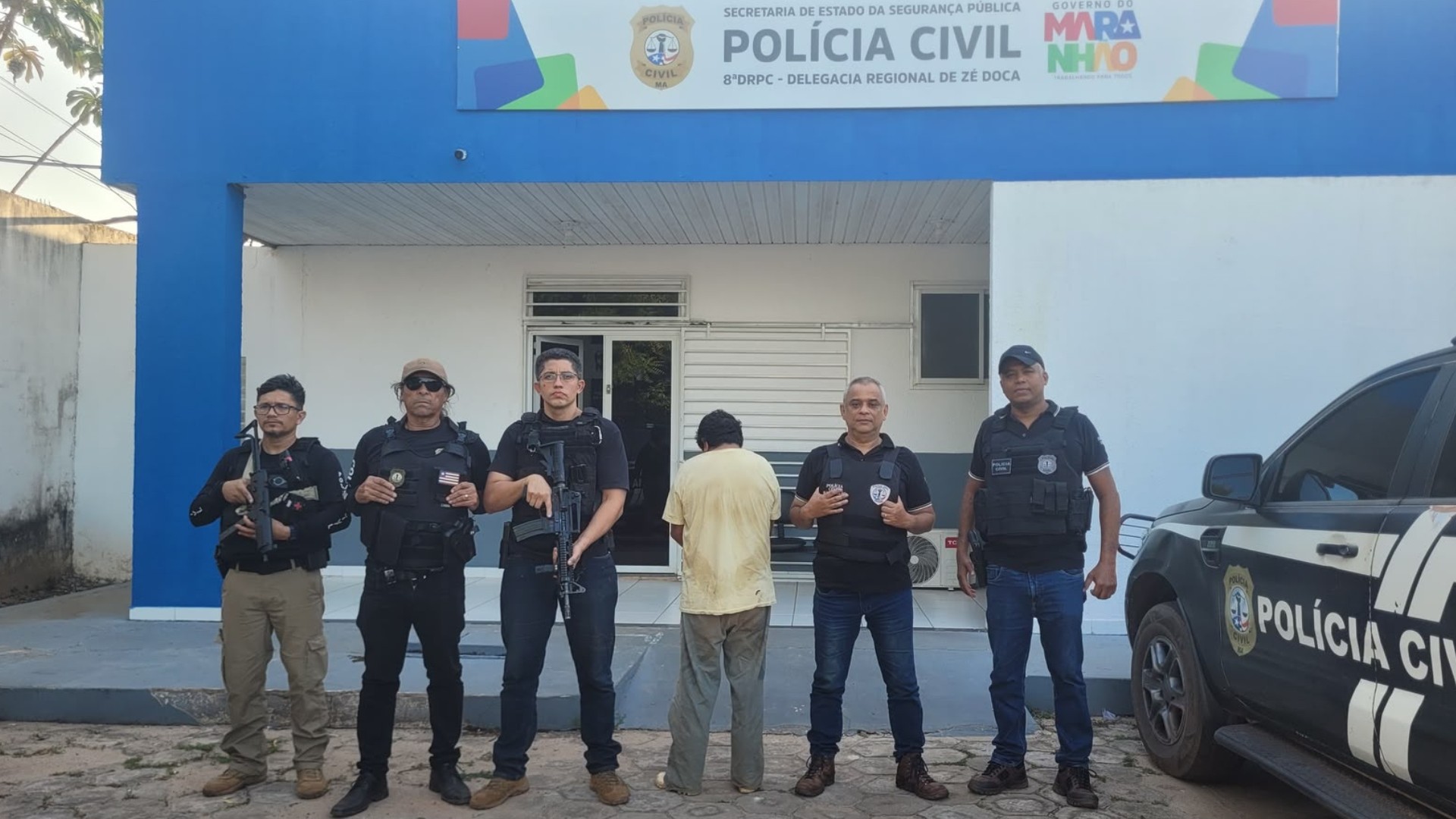 Homem é preso suspeito de estuprar três filhas da companheira em Zé Doca