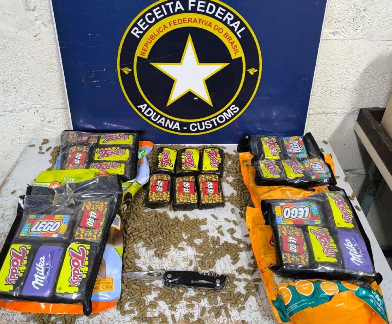 Receita Federal apreende haxixe avaliado em mais de R$ 300 mil em encomenda enviada de SP para São Luís