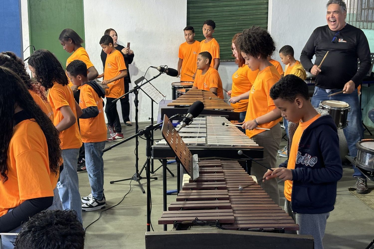 Alunos do Cubatão Sinfonia são destaque em festival de música no Parque Caminhos do Mar 