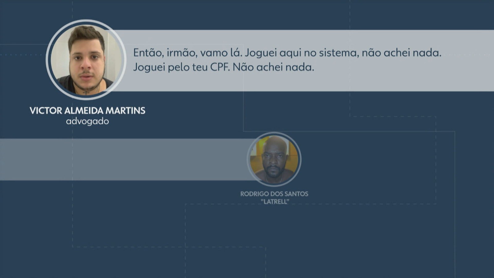 Em áudio usado como prova para prisão, advogado diz a comparsa de Zinho que vai pedir a amigo 'polícia' para achar investigação no sistema: 'Vai puxar tudo o que tem'