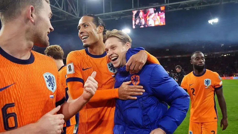 A Holanda é considerada o país mais forte no futebol que nunca venceu uma Copa do Mundo — Foto: Getty Images via BBC
