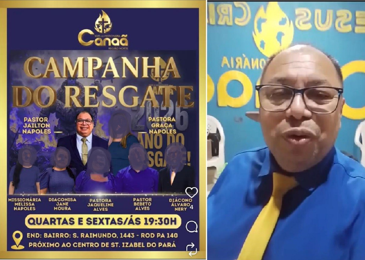 Pastor investigado por crimes sexuais contra mulheres no Pará é preso no Rio de Janeiro