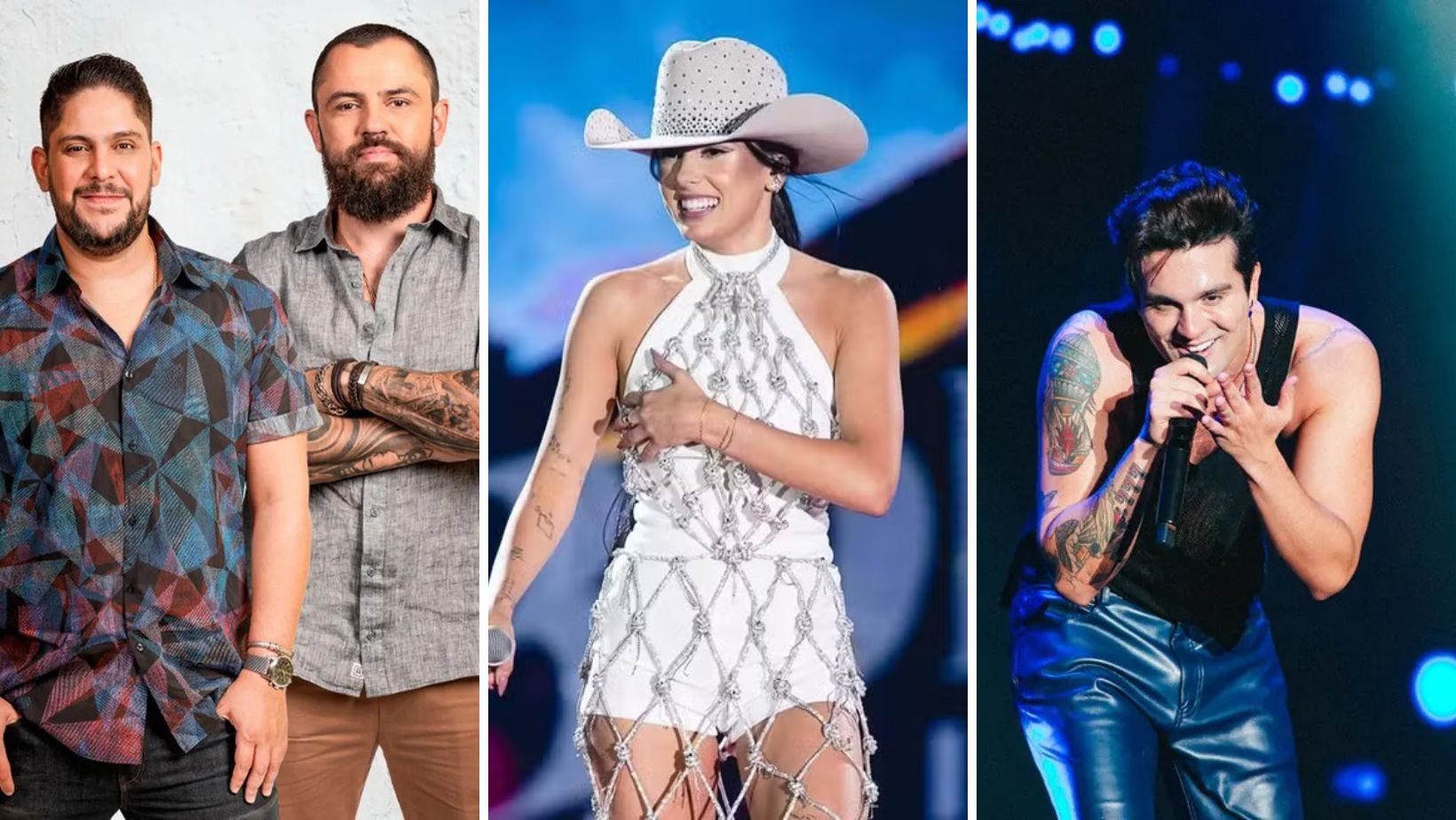 Jorge e Mateus, Ana Castela e Luan Santana: veja programação de shows para temporada de Verão de São Sebastião