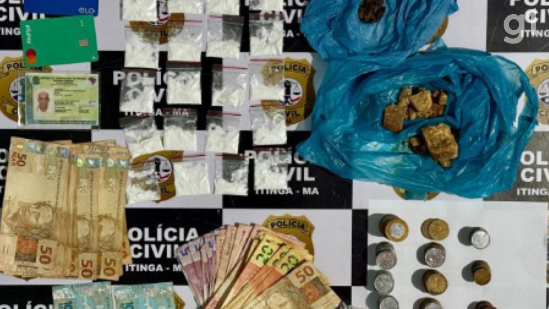 Pela quinta vez, homem é preso por tráfico de drogas em Itinga do Maranhão