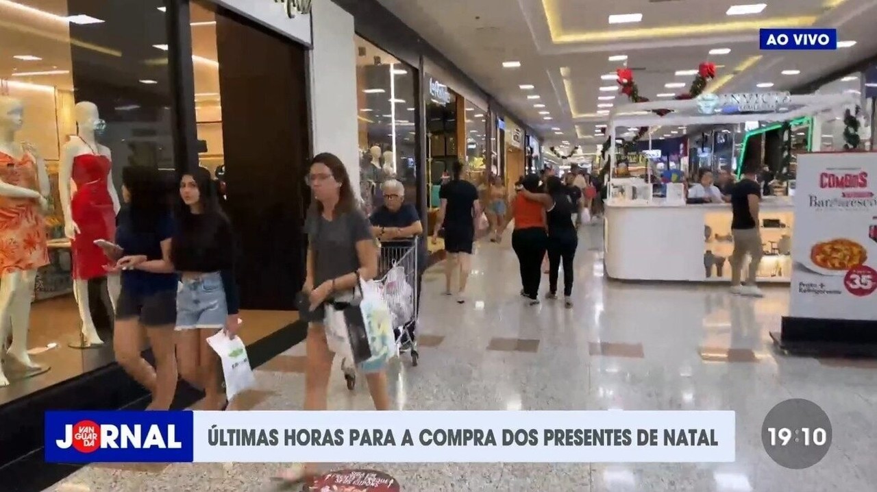 Shoppings de São José e Taubaté têm horário especial para compras na véspera de Natal; veja horários