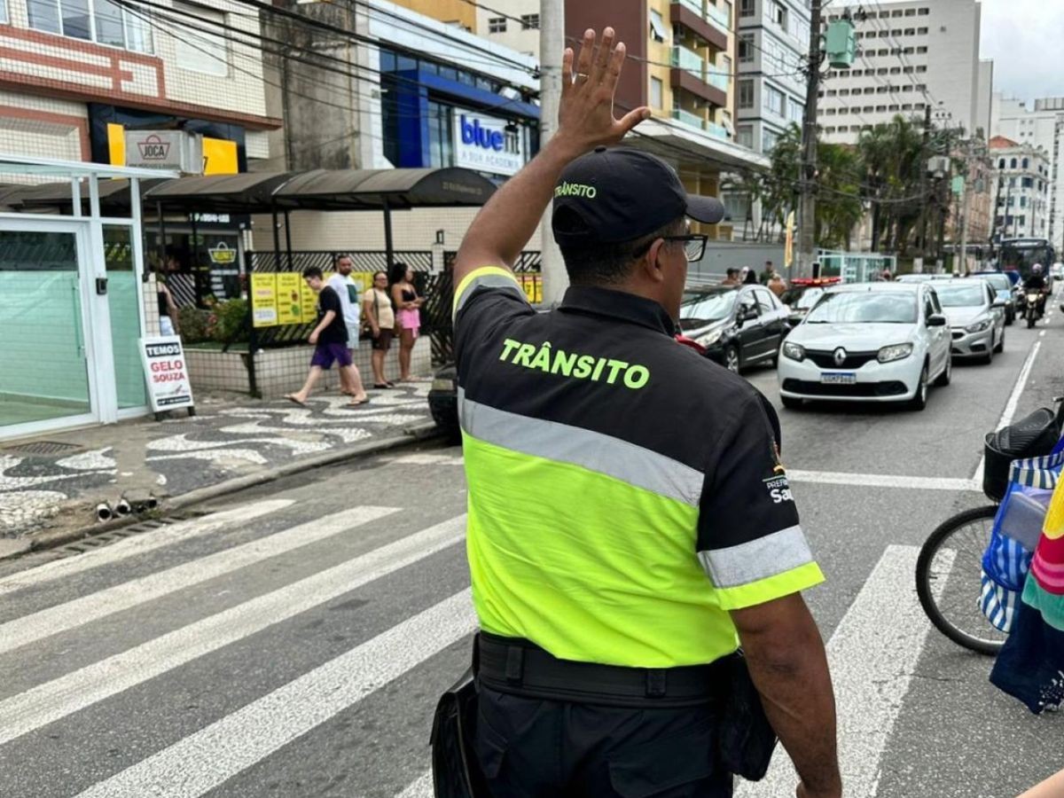 Santos terá ruas interditadas e desvios de ônibus neste sábado; veja o que muda