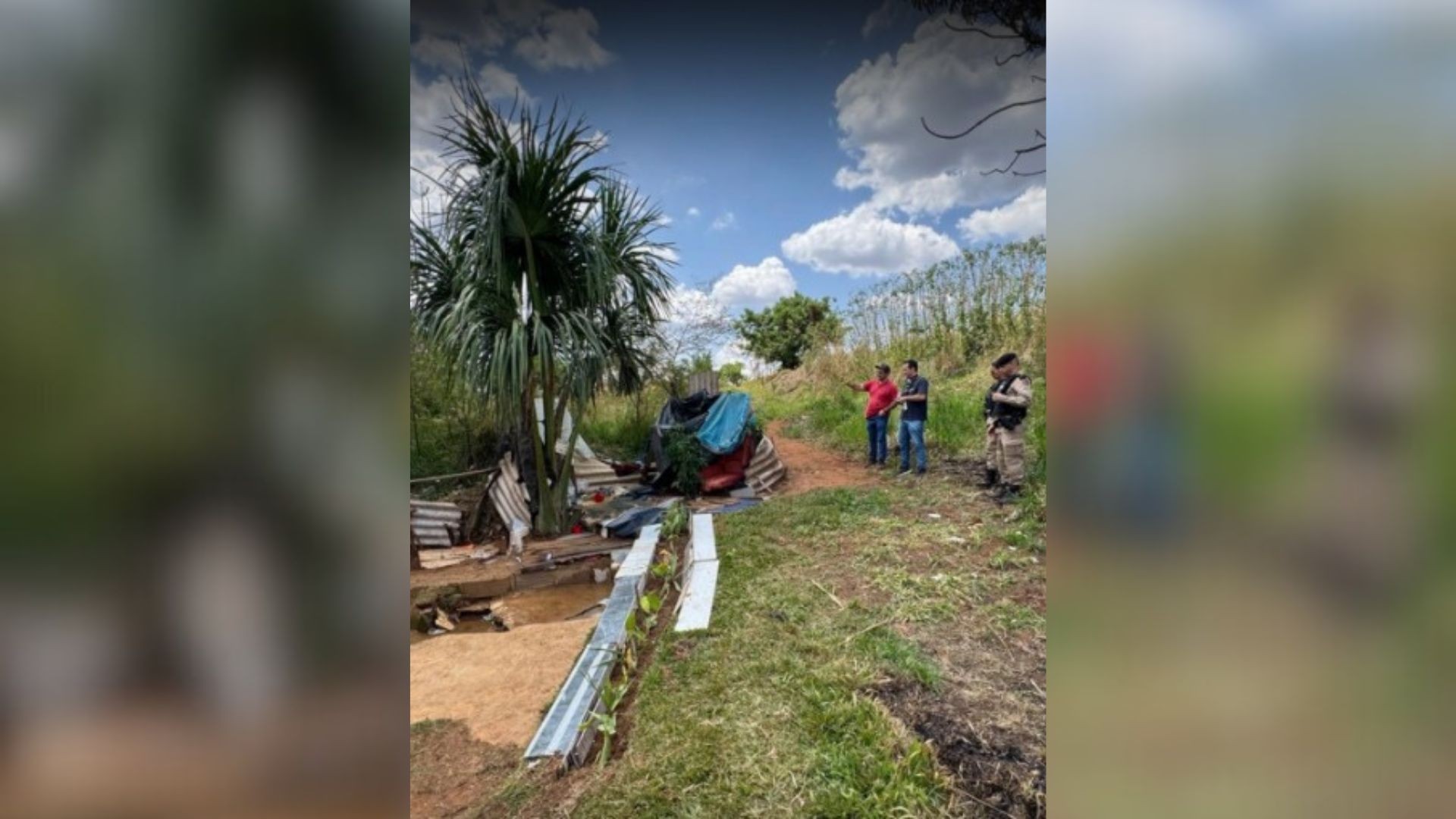 Homem é morto com 20 golpes de pá de construção civil na cabeça em Uberaba   