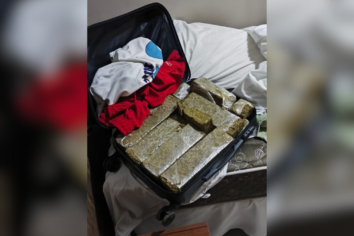 Homem com tornozeleira eletrônica é preso com 9 kg de maconha em hotel no interior de SP