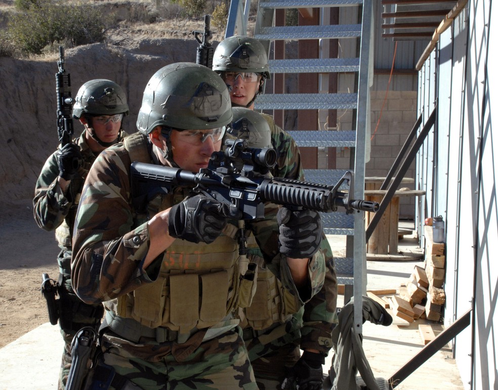 Imagem de processo de seleção de Seals de 2007 — Foto: Reprodução/Wikicommons