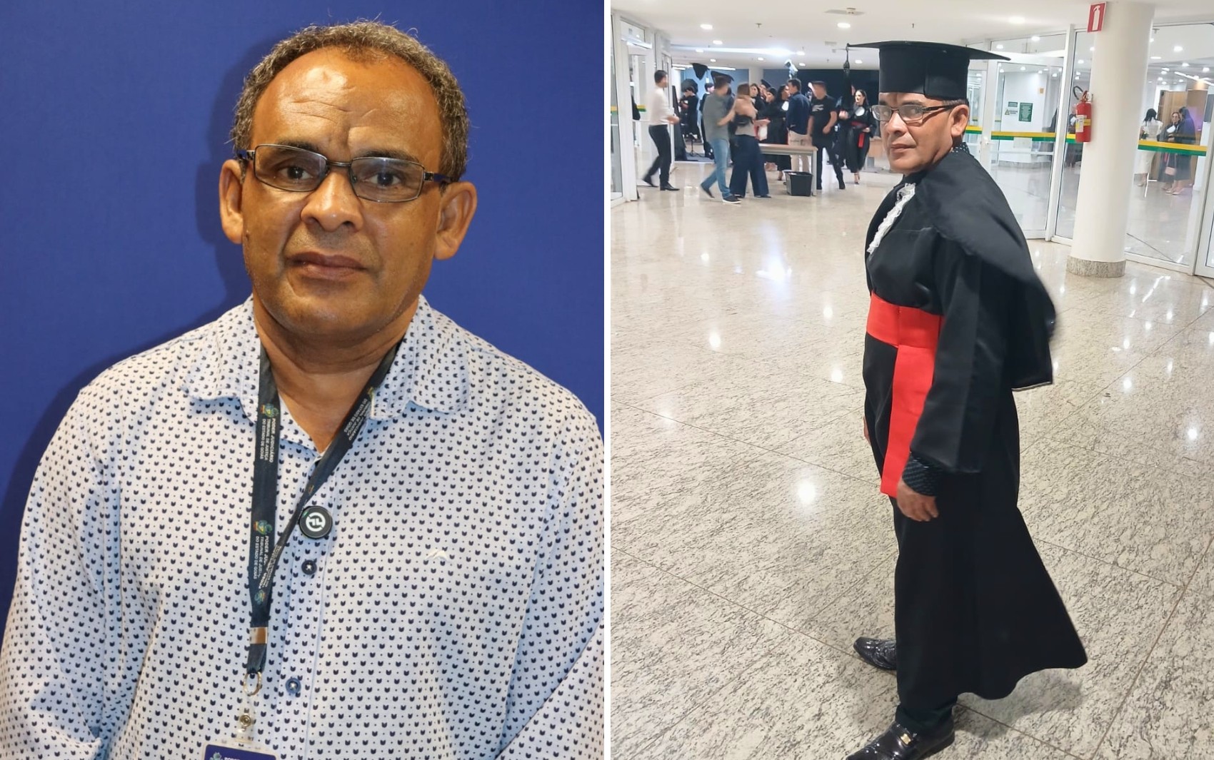De faxineiro a assistente judiciário: servidor do TJ-GO realiza sonho de se formar em Direito aos 50 anos