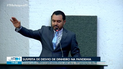 Governador do TO, filhos e primeira-dama são alvos de operação da PF