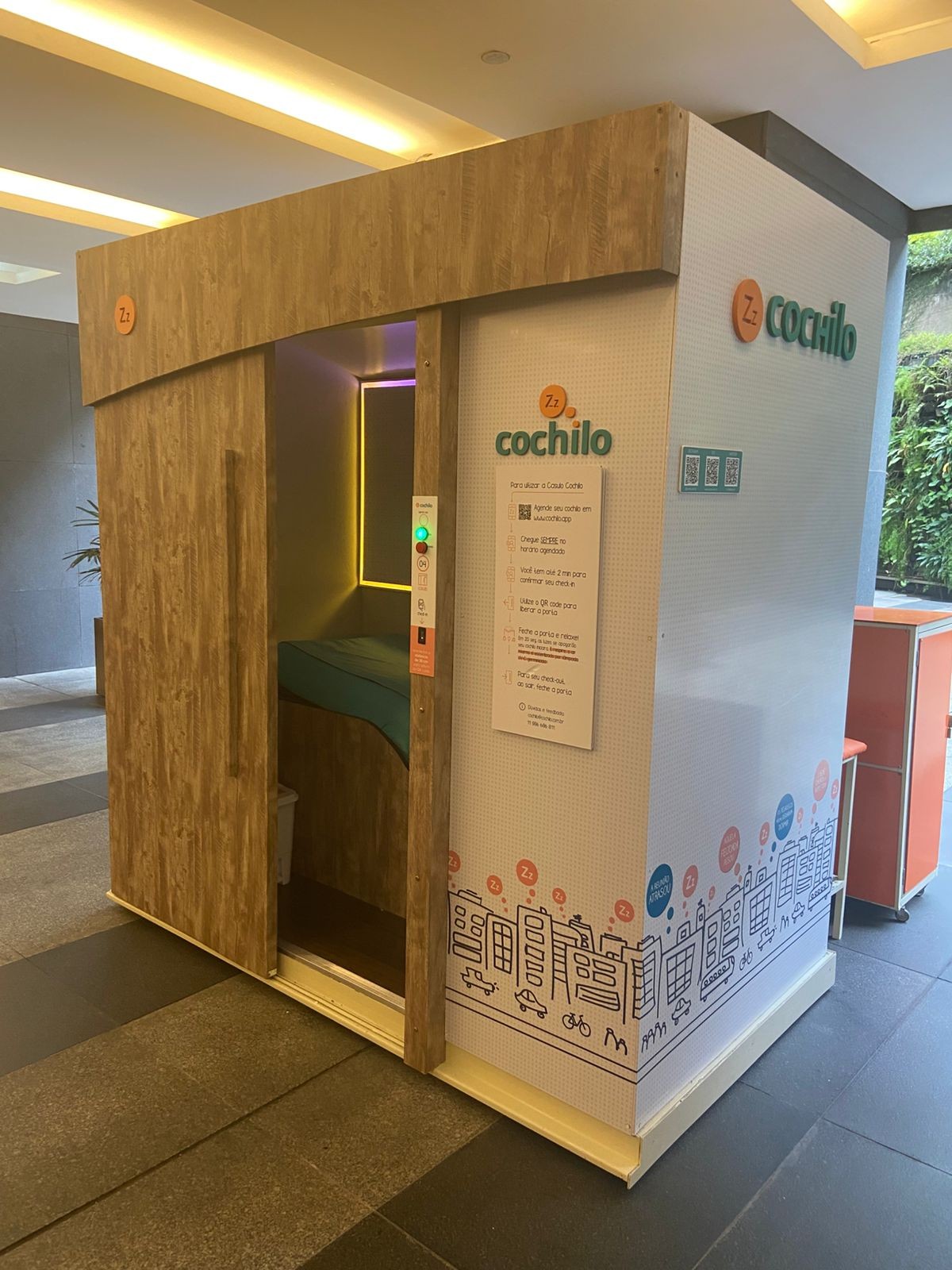 'Cochilódromo': cápsula da soneca dá a chance de dormir por alguns minutos em meio ao caos de SP