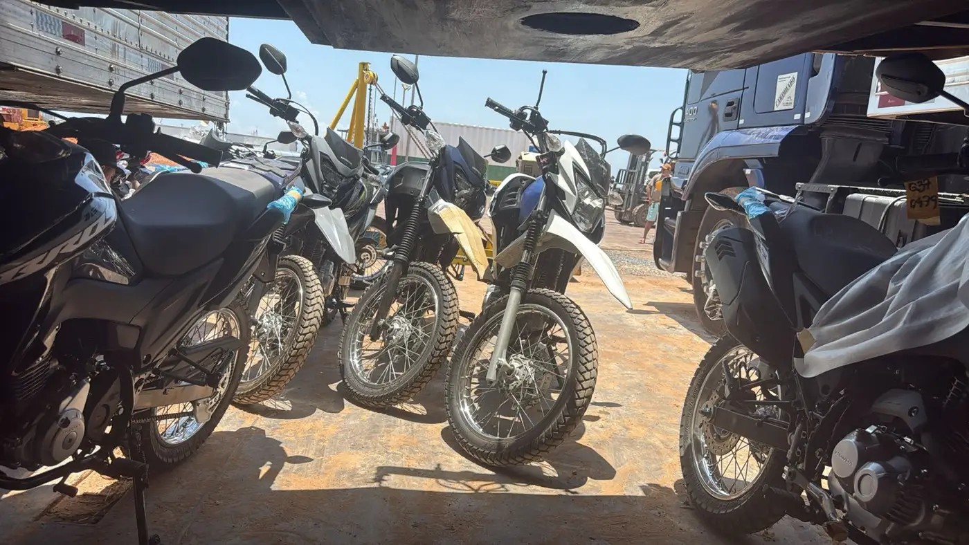 Sefa apreende oito moto avaliadas em mais de R$ 240 mil com nota fiscal irregular em Santarém