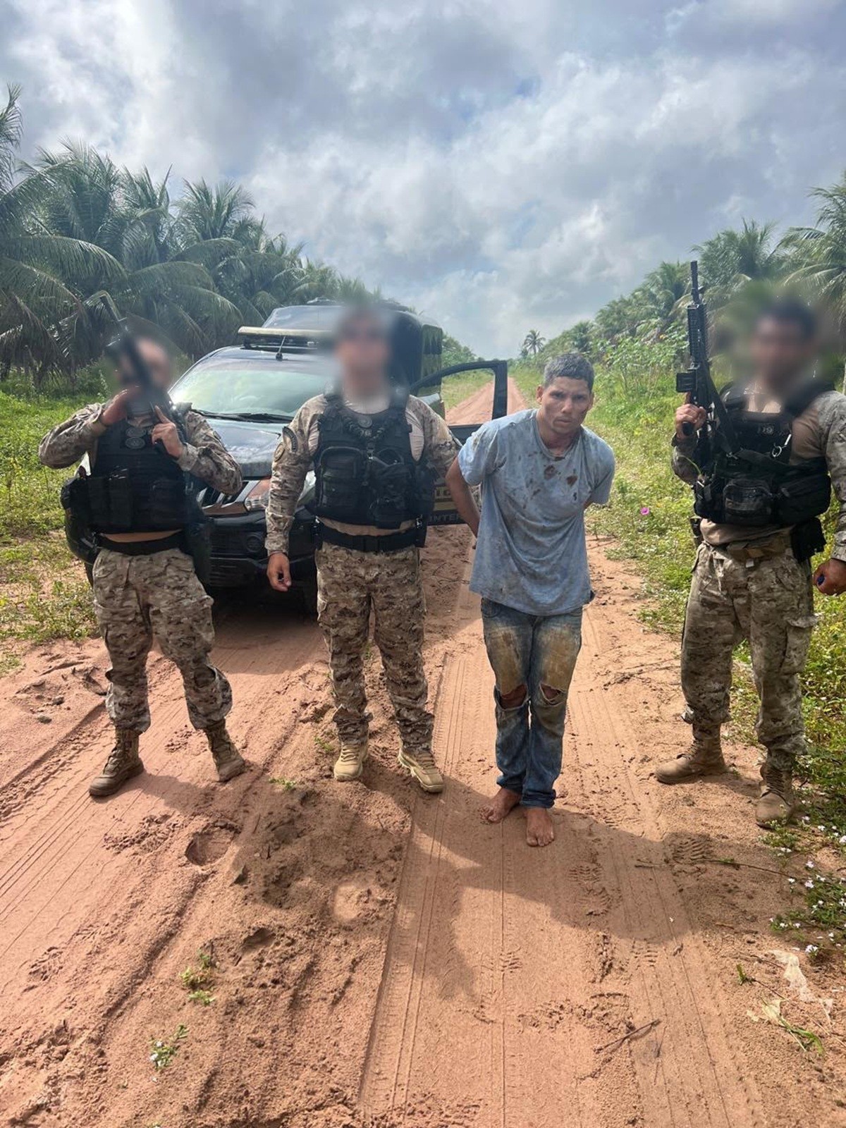 Quarto fugitivo de penitenciária na Grande Natal é recapturado; sete seguem foragidos