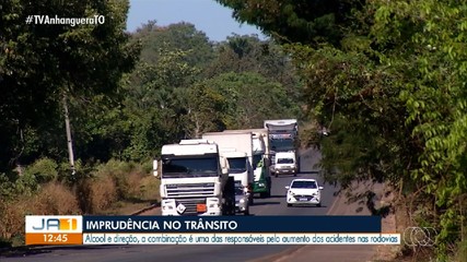Consumo de bebida alcoólica é um dos responsáveis pelo aumento de acidentes nas rodovias