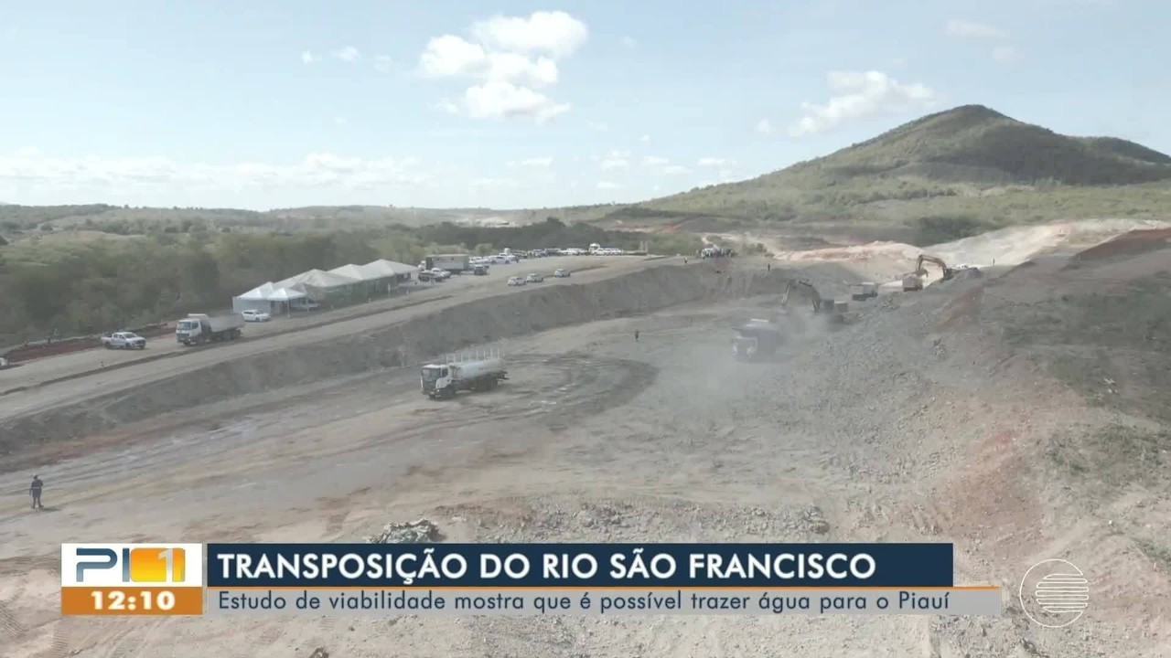 Estudo aponta possibilidade de transposição do Rio São Francisco a cidades do semiárido do Piauí
