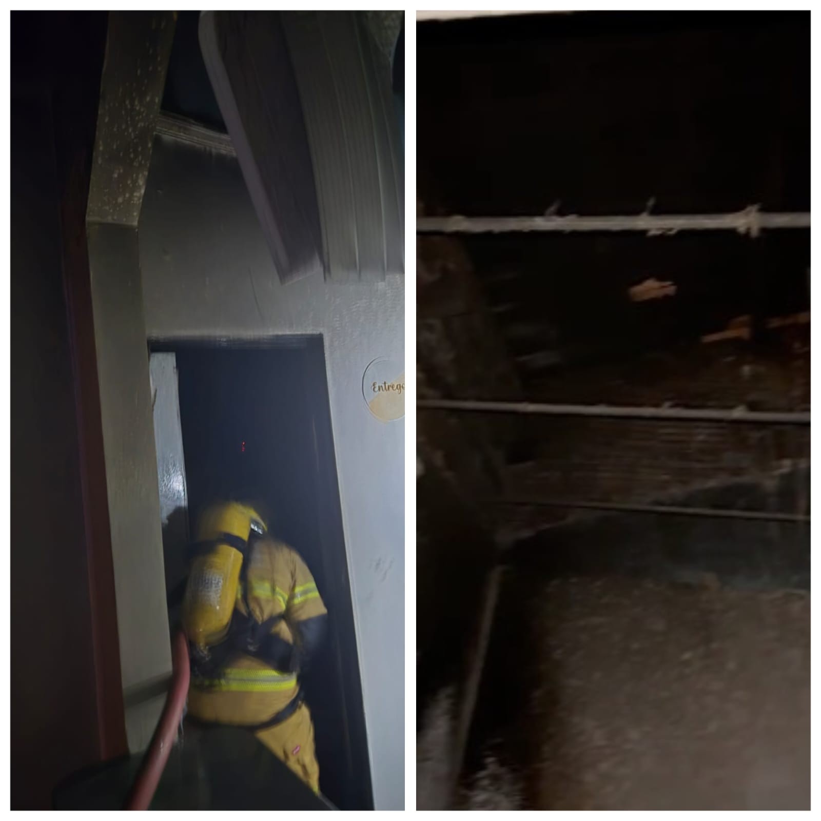 Incêndio atinge casa no bairro Novo Horizonte em Unaí; VÍDEO