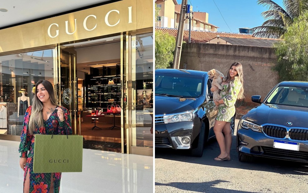 Tawane Alexandra  algo de investigao contra estelionato, explorao de jogos de azar  e lavagem de capitais em Luzinia, Gois  Foto: Reproduo/Redes Sociais