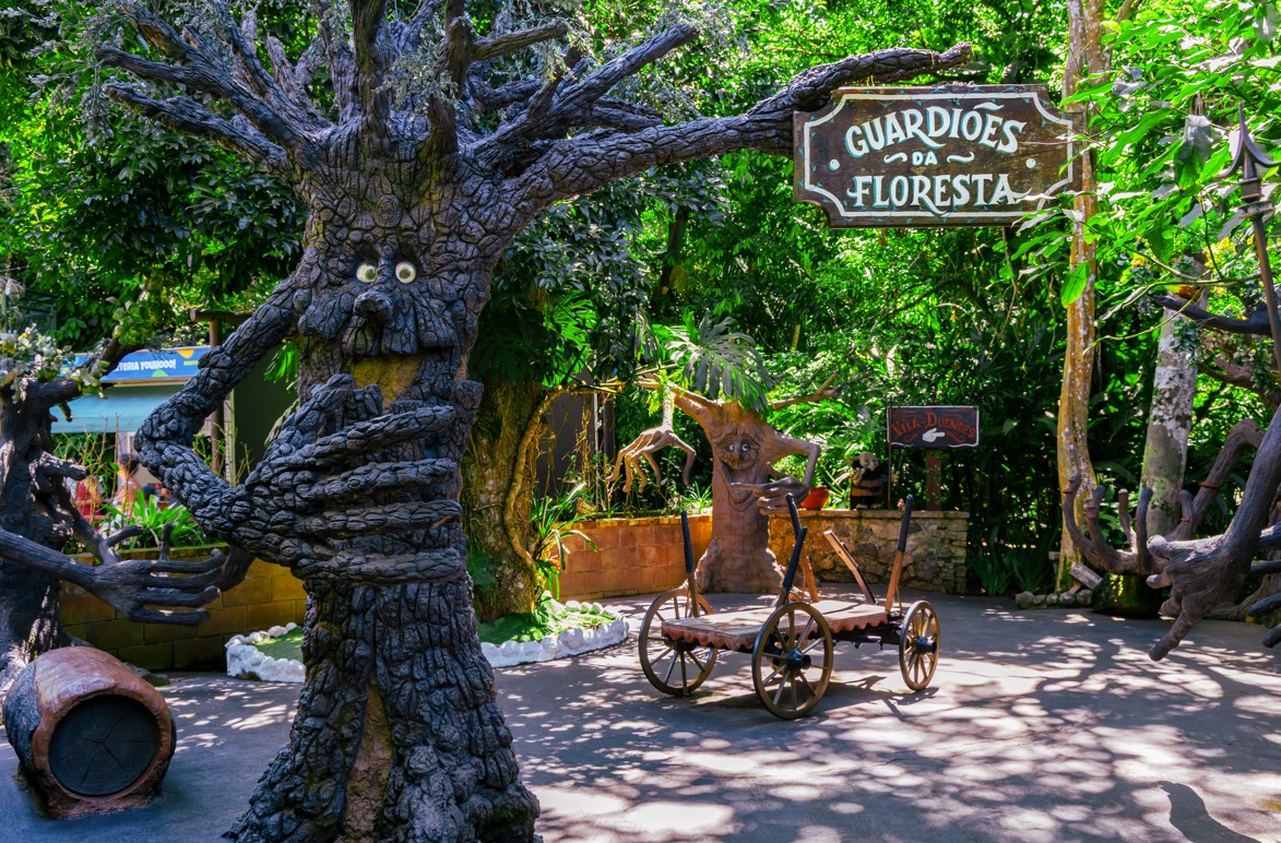 Guardiões da Floresta Encantada — Foto: Divulgação/Parque Unipraias