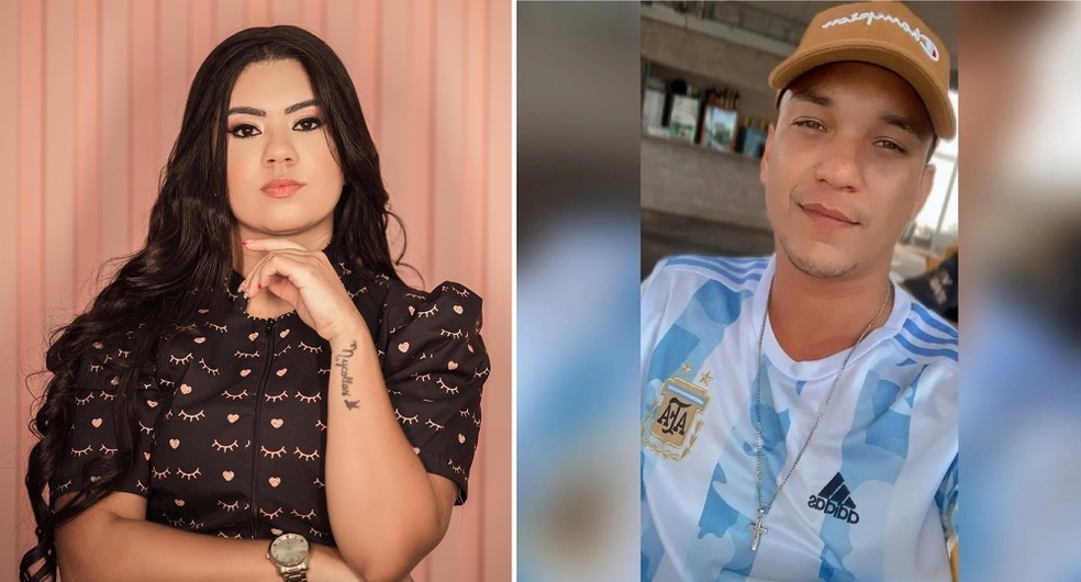 Jéssica e Wylklas morreram em acidente de trânsito — Foto: Reprodução/Redes Sociais