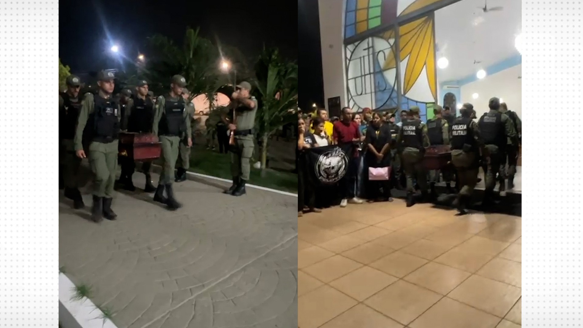 Policial morto durante perseguição a assaltantes recebe homenagem na capela da PM e segue para velório