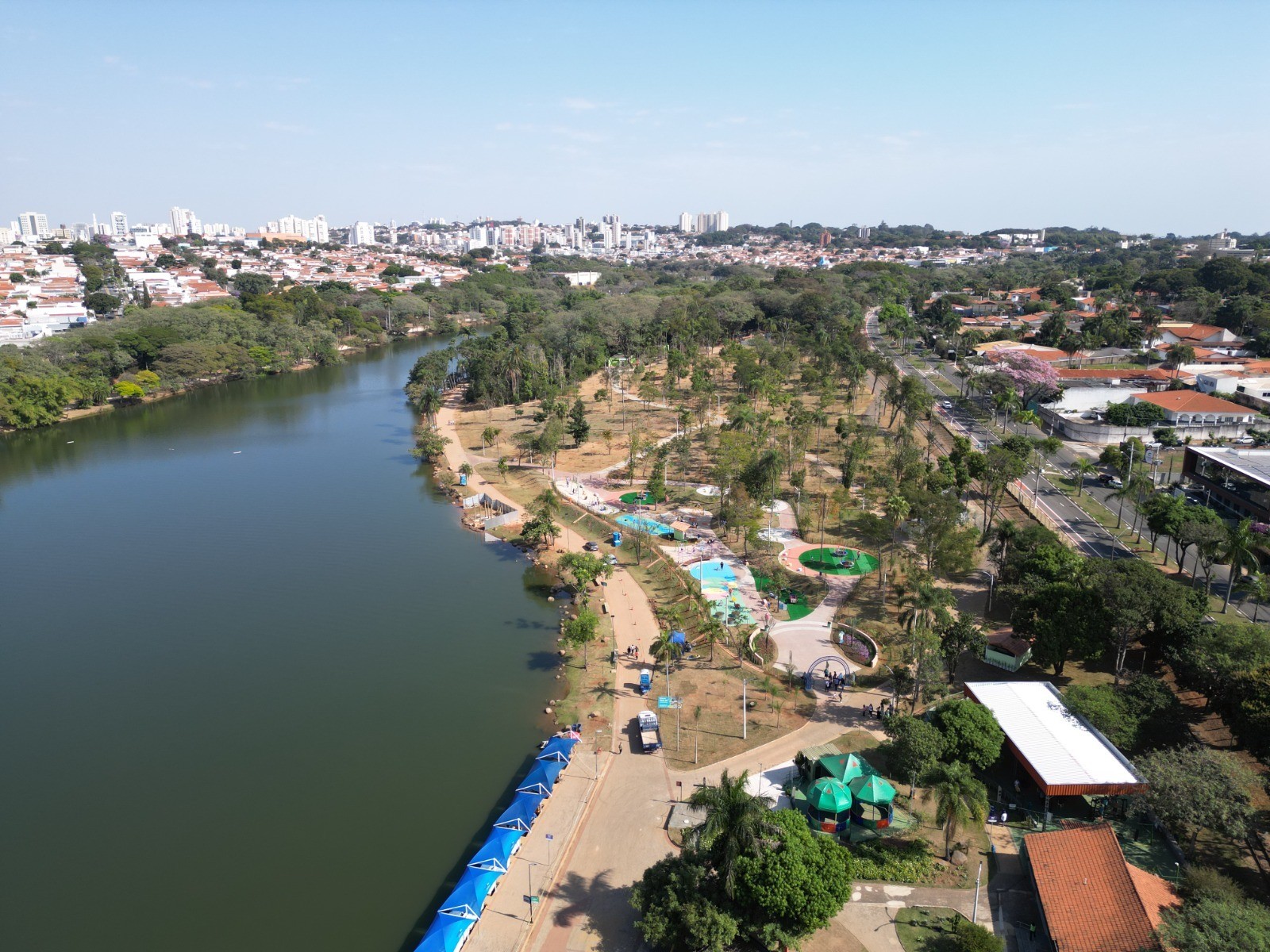 'Treinão Simulado' na Lagoa do Taquaral é adiado por conta das fortes chuvas dos últimos dias