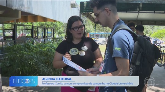 Professora Camila cumpre compromisso de campanha na Cidade Universitária - Programa: NE2 