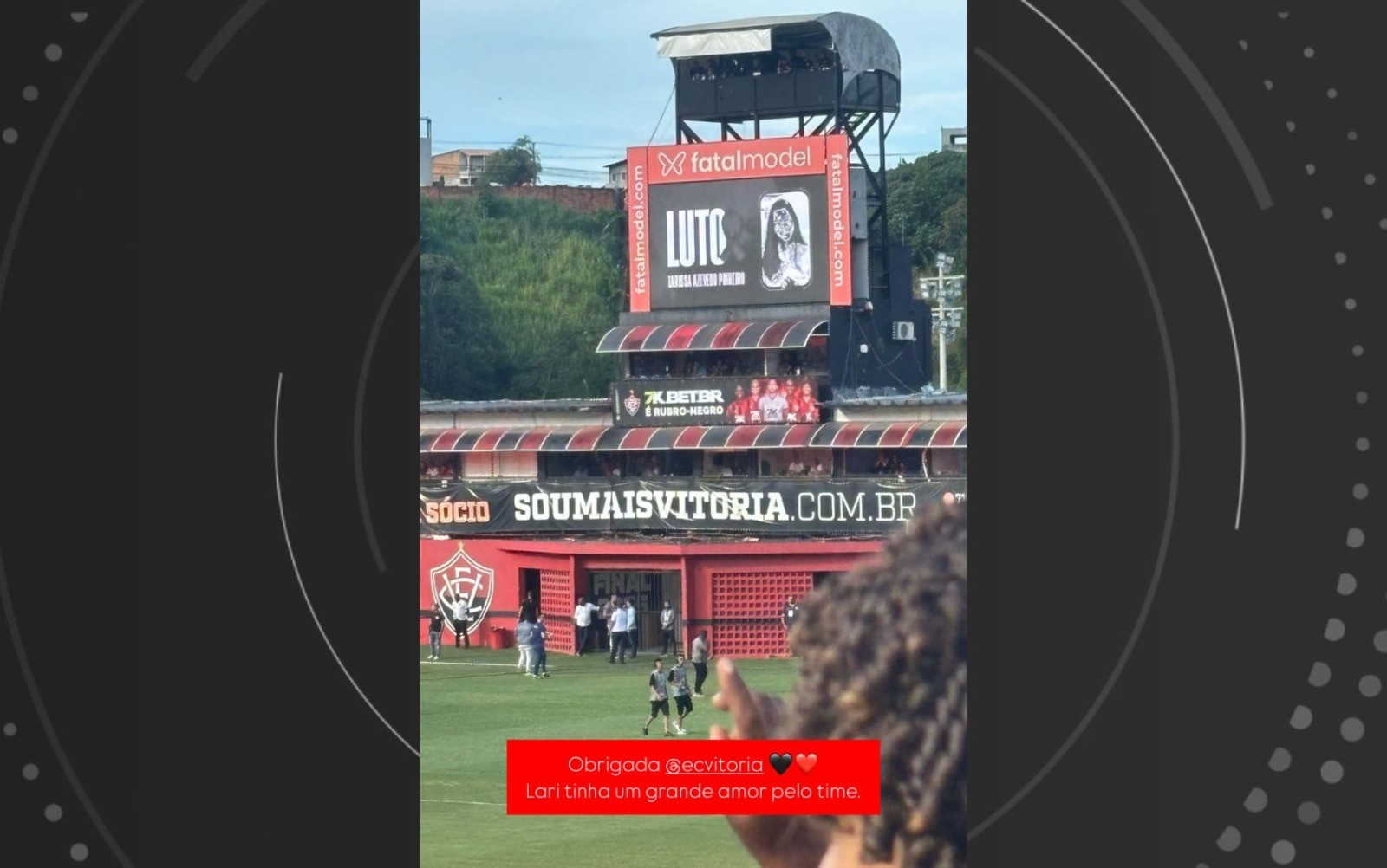 Dentista que morreu após tiroteio em Salvador é homenageada na final do Campeonato Baiano