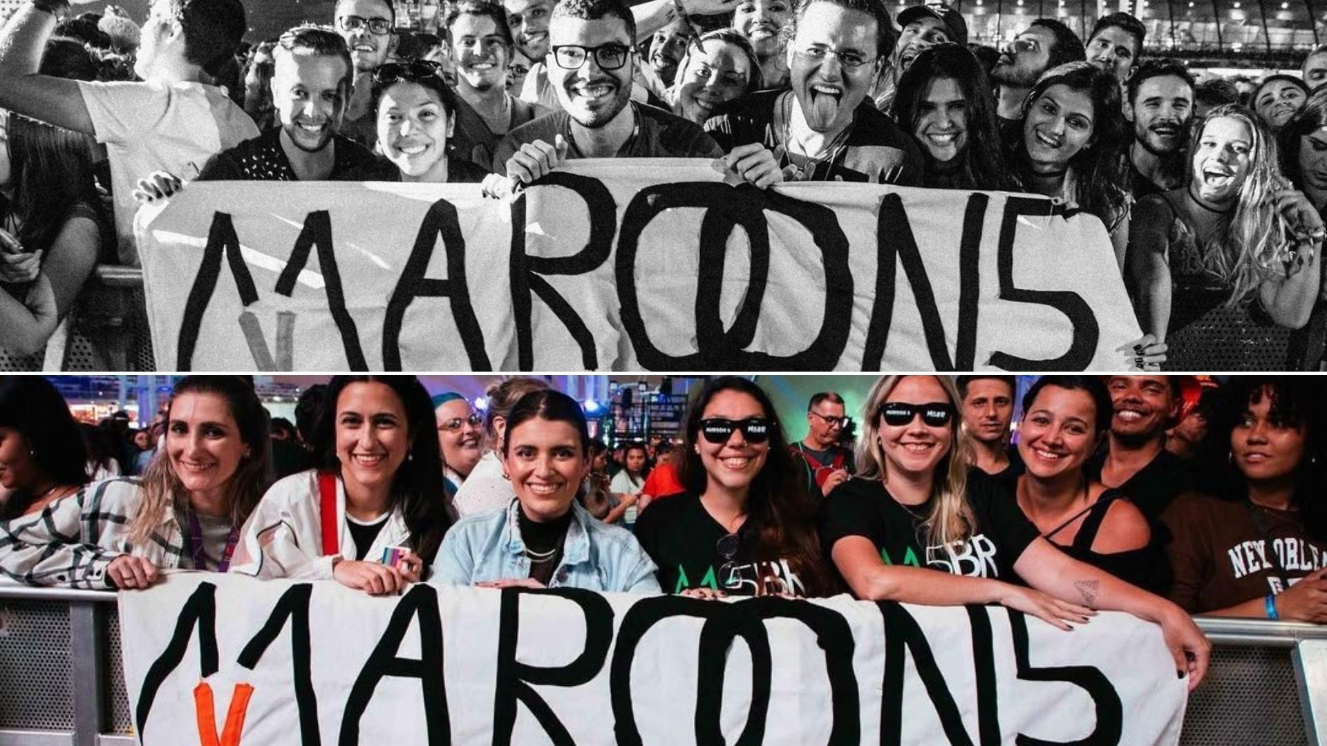 De Rio Preto ao RJ: amigos viajam para ver turnê do Maroon 5 no Brasil: 'Sempre vale a pena'