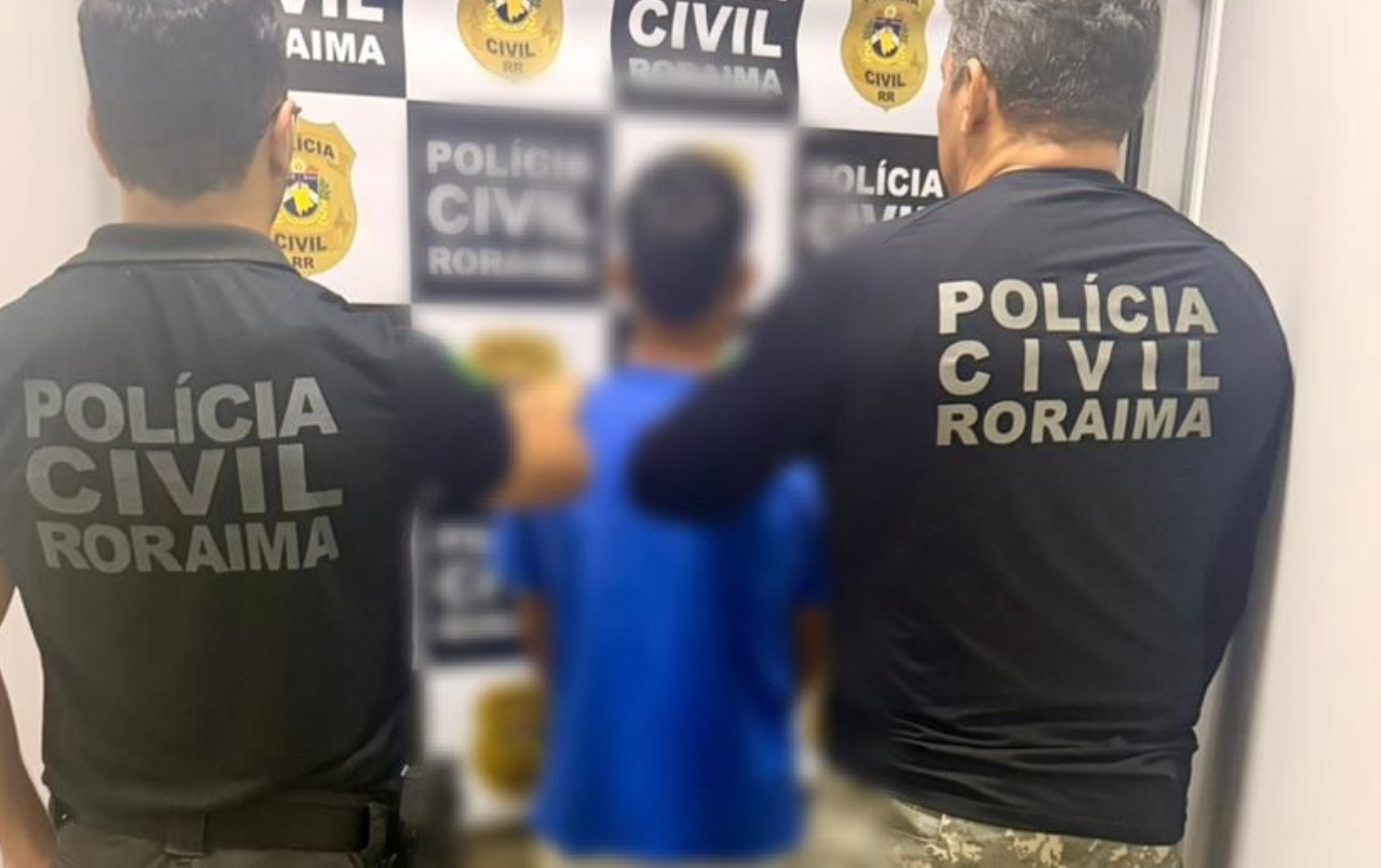 Jovem é preso suspeito de agredir o próprio irmão adolescente com pedaço de madeira em Boa Vista
