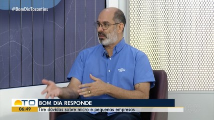 Gerente do Sebrae tira dúvidas dos telespectadores sobre micro e pequenas empresas no BDR