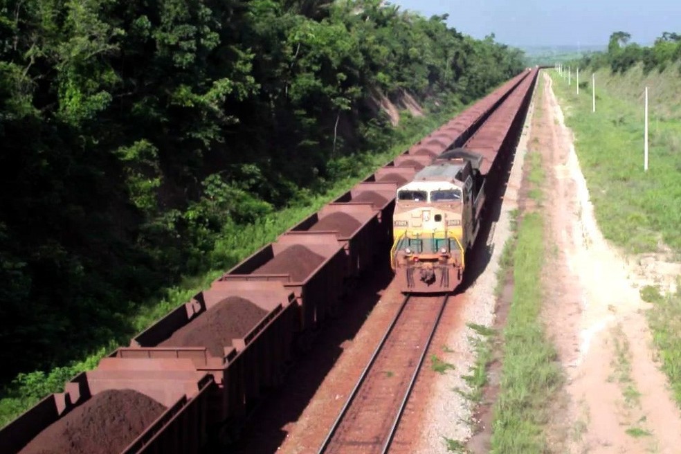Ferrovia de Carajás — Foto: Agência Pará 