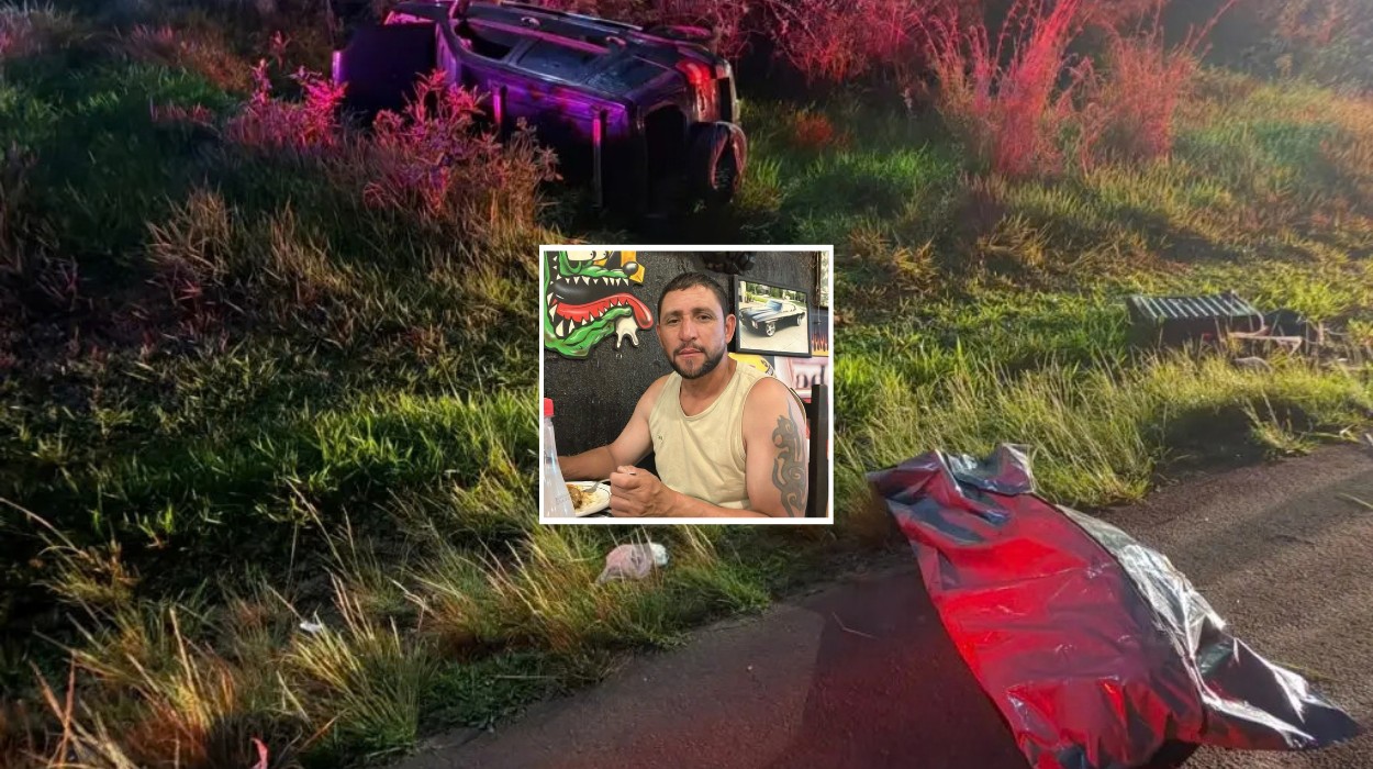 Motorista morre em grave acidente após carro sair da pista e cair em barranco no interior de SP