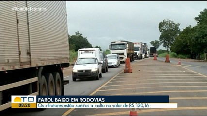 Não usar farol baixo em rodovias pode gerar multa; entenda