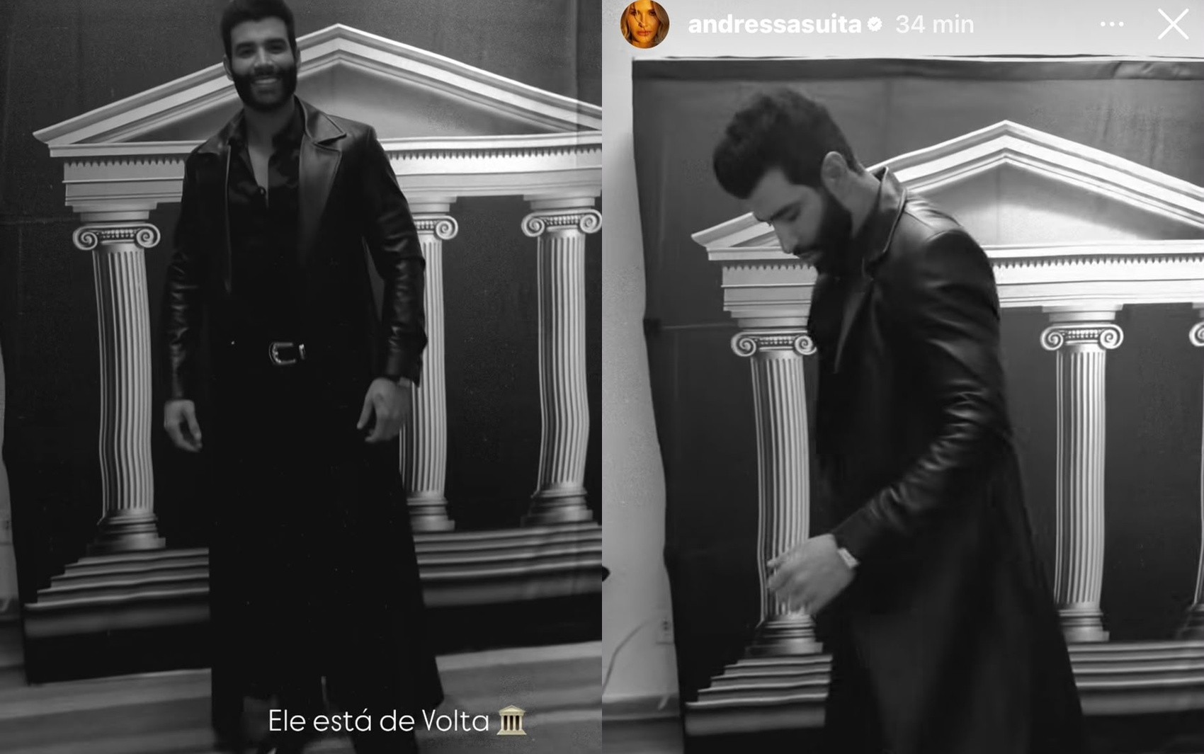 Andressa Suita antecipa look de Gusttavo Lima para volta como embaixador da Festa do Peão de Barretos
