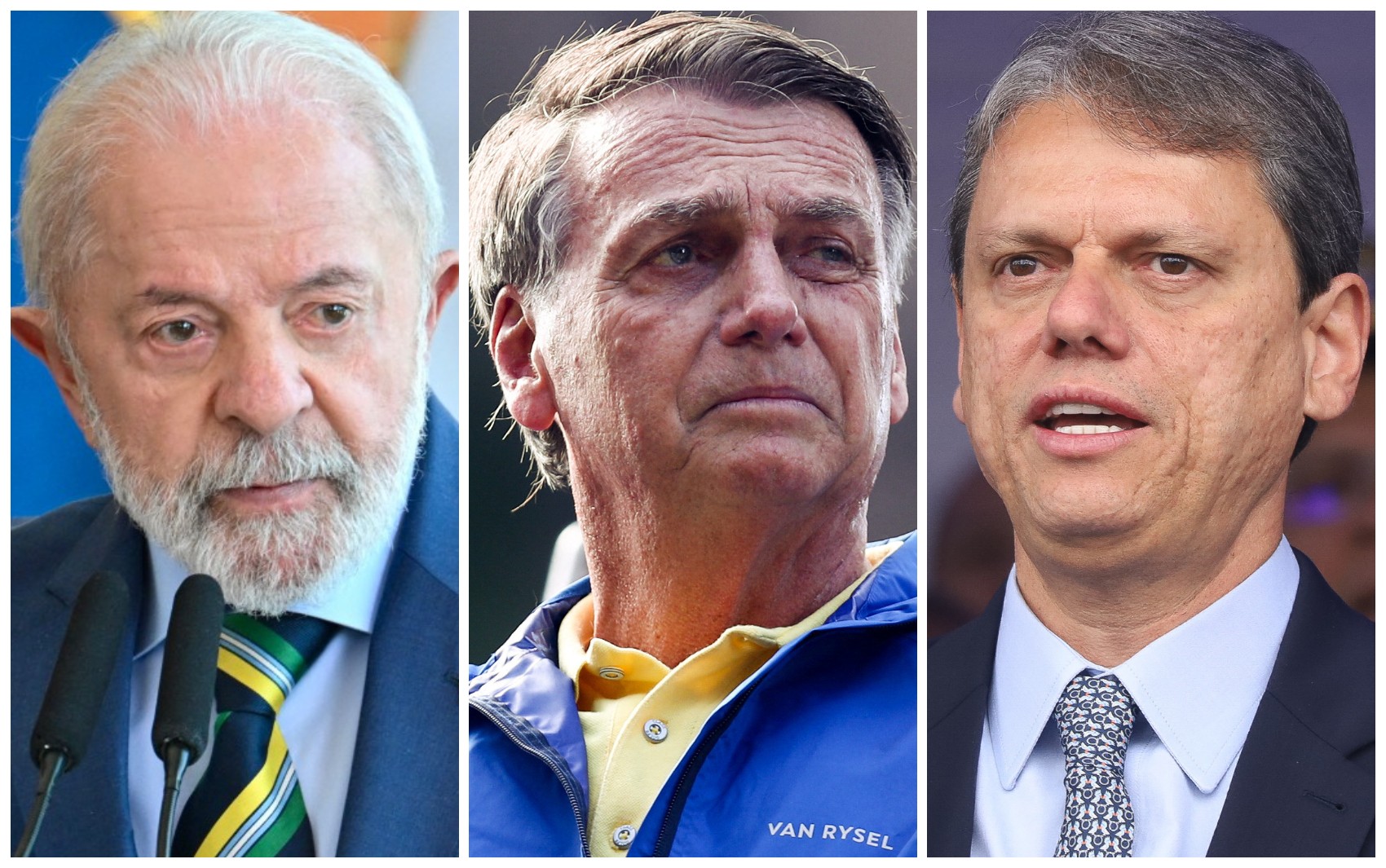 Quaest: no RJ, Lula empata numericamente com Tarcísio e,
dentro da margem de erro, com Bolsonaro e Michelle no 2º turno 