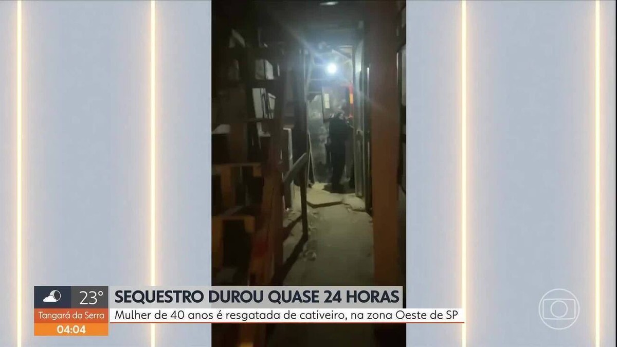 Mulher de 40 anos é resgatada após quase 24 horas de sequestro em São Paulo