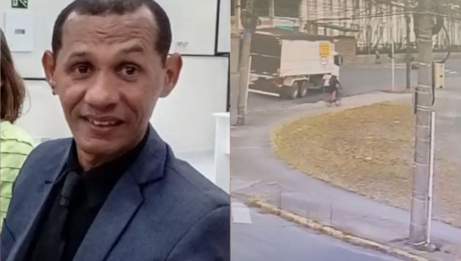 Diácono morre atropelado por caminhão enquanto voltava para casa de bicicleta em Joinville; Vídeo
