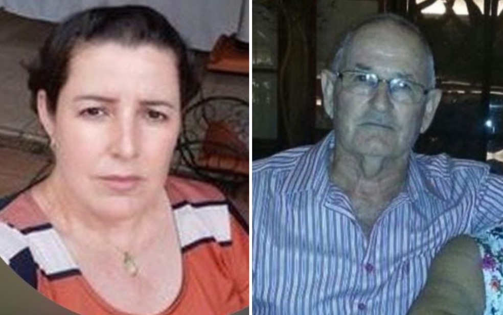 Kelly Christian de Faria e o pai Jair Eustquio Quintino de Faria, que morreram em acidente na BR-153   Foto: Divulgao/Prefeitura de Alto Horizonte