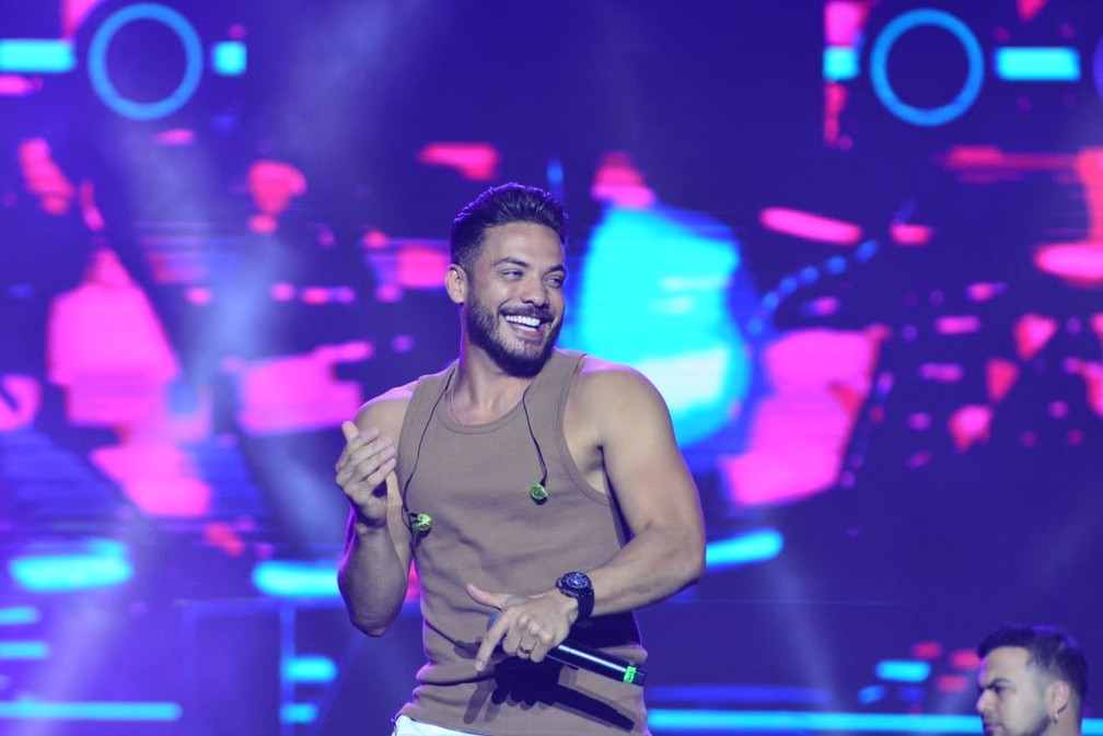 Wesley Safadão no Festival Virada Salvador — Foto: Joilson César/Ag. Picnews