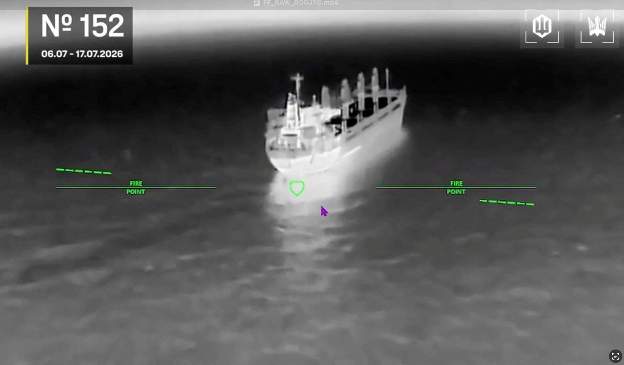 Ucrânia diz ter atingido dois petroleiros russos no Mar Negro