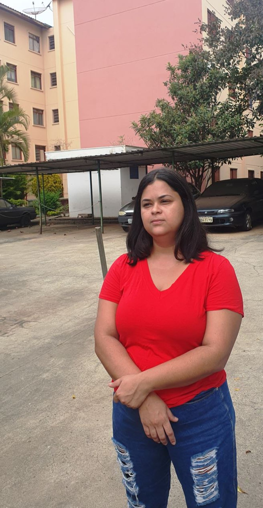 Olivira Ornelas é moradora da região do San Martin, em Campinas — Foto: Fernando Pacífico/g1