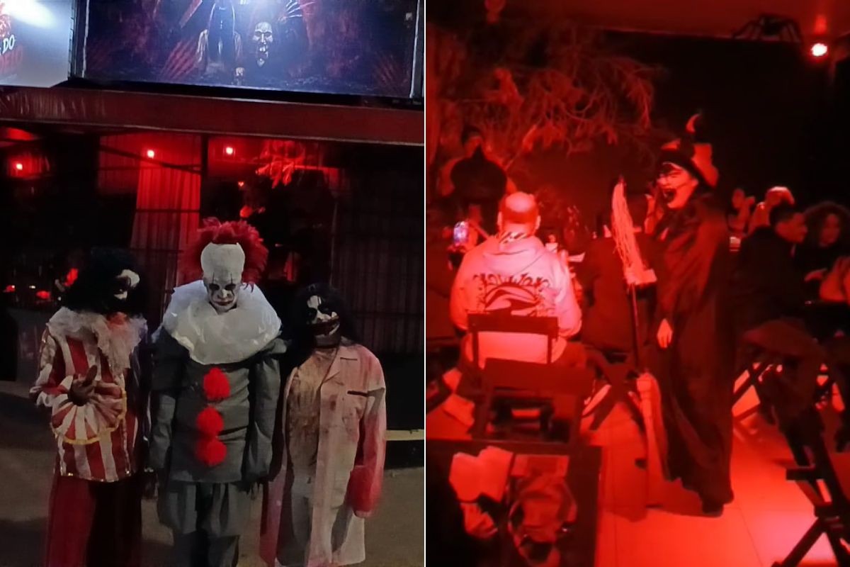Hamburgueria do terror faz sucesso com lanches temáticos e aparições inesperadas em SP