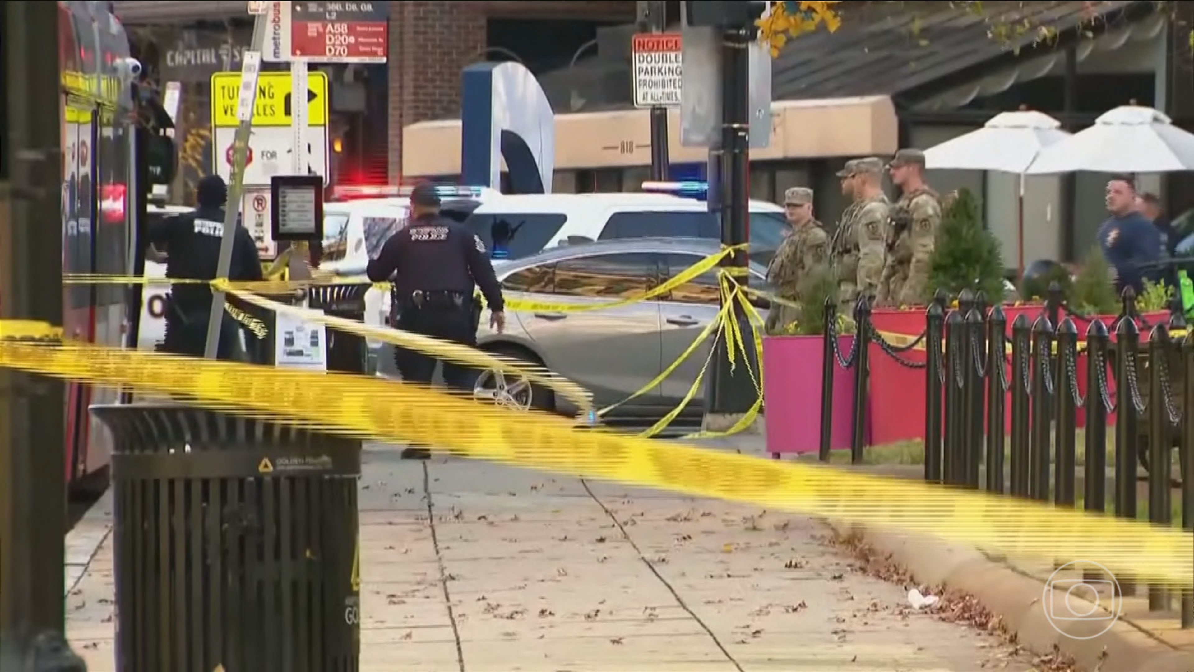 Dois agentes da Guarda Nacional estão em estado grave após ataque a tiros nas proximidades da Casa Branca, nos EUA