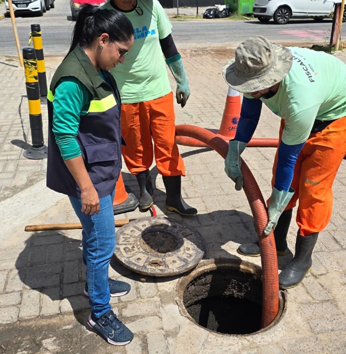 Academia é interditada por despejo irregular de esgoto, em João Pessoa 